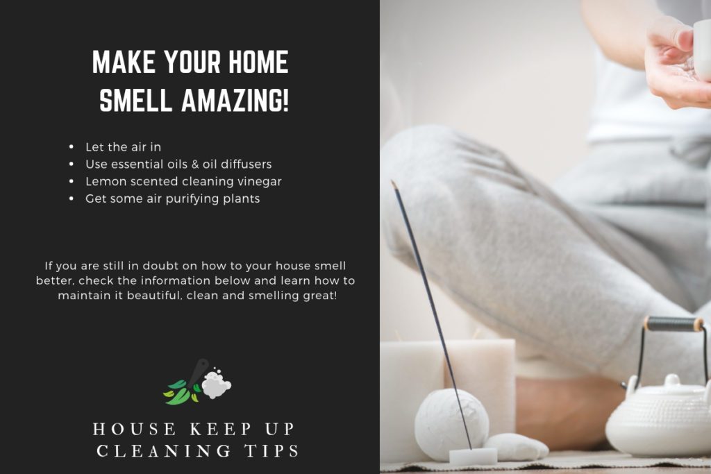 4 Ways to Make Your Home Smell Good House Keep Up Tips