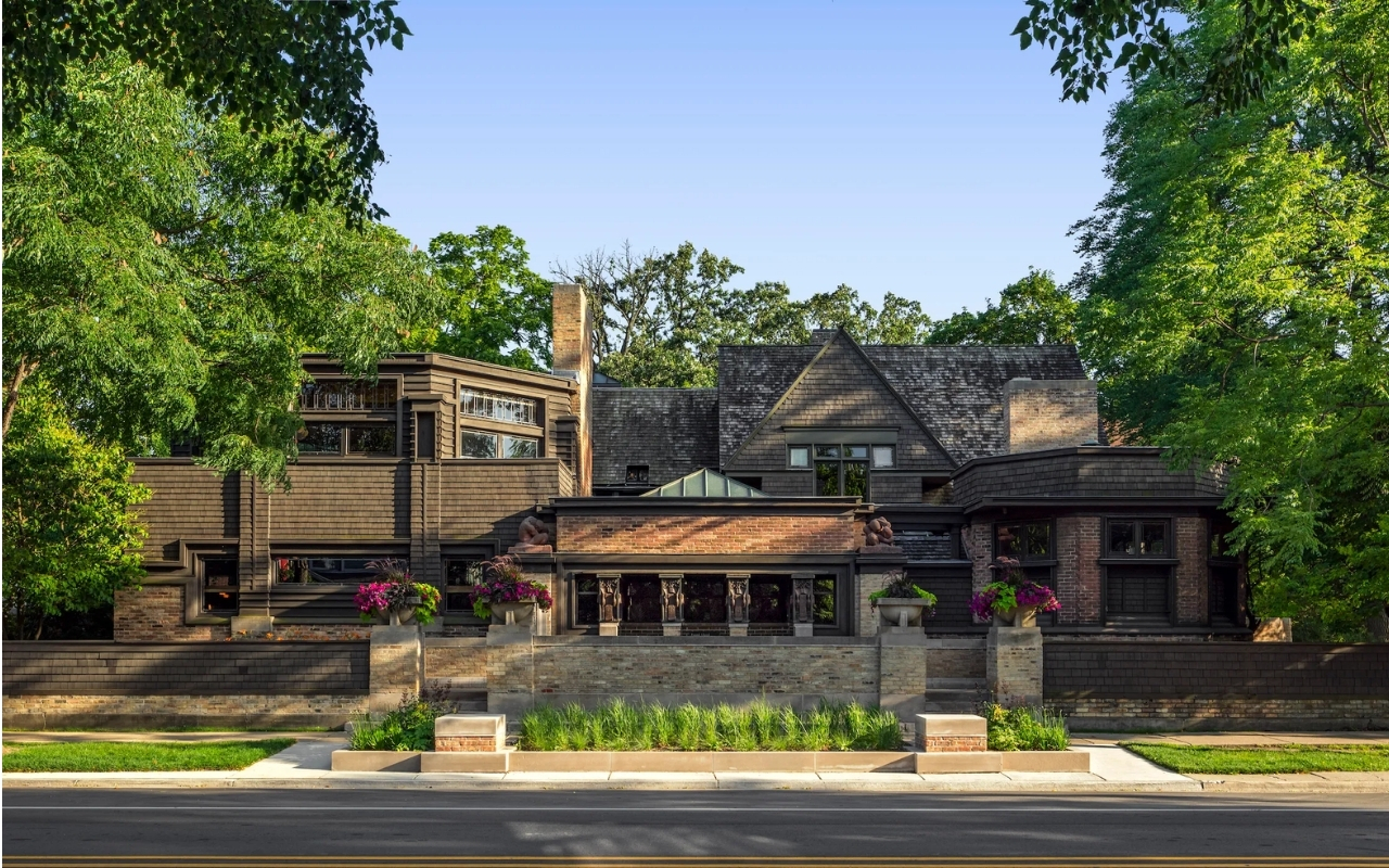 Wright's Home and Studio in Oak Park
