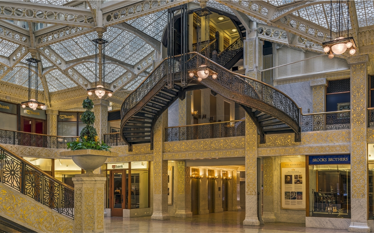 The Rookery Building Lobby