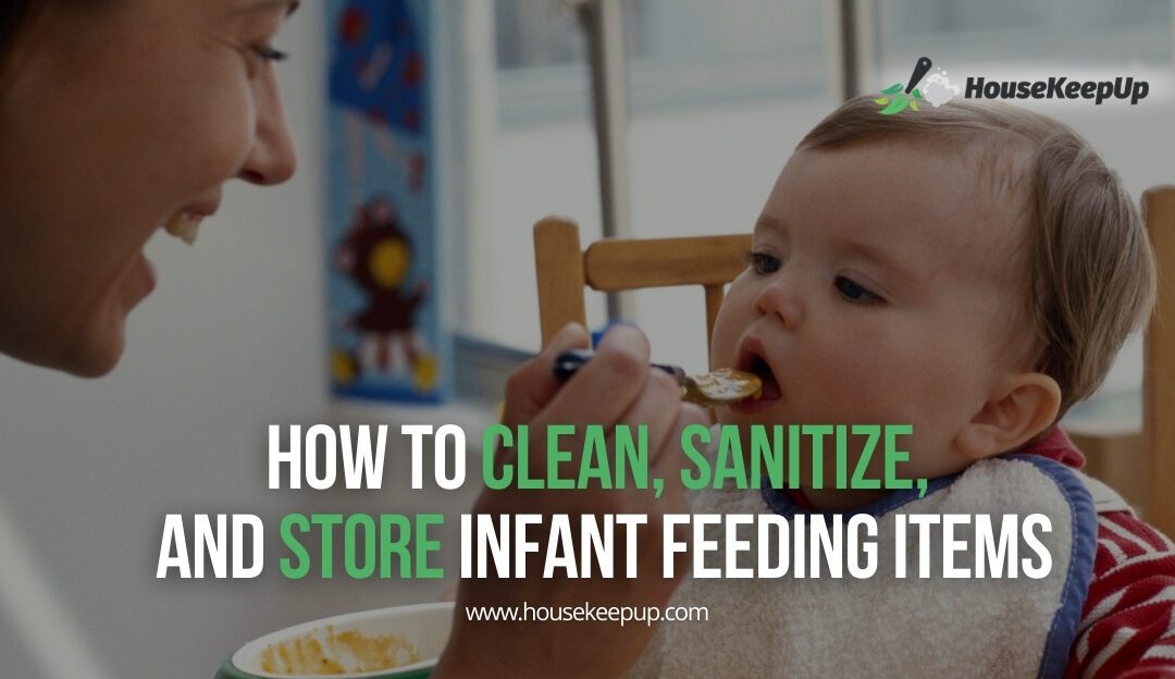 How to Clean Baby Bottles and Feeding Equipments Safely