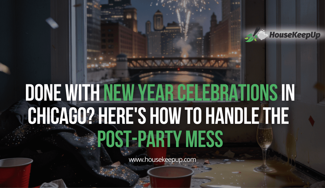Done with New Year Celebrations in Chicago? Here’s How to Handle the Post-Party Mess